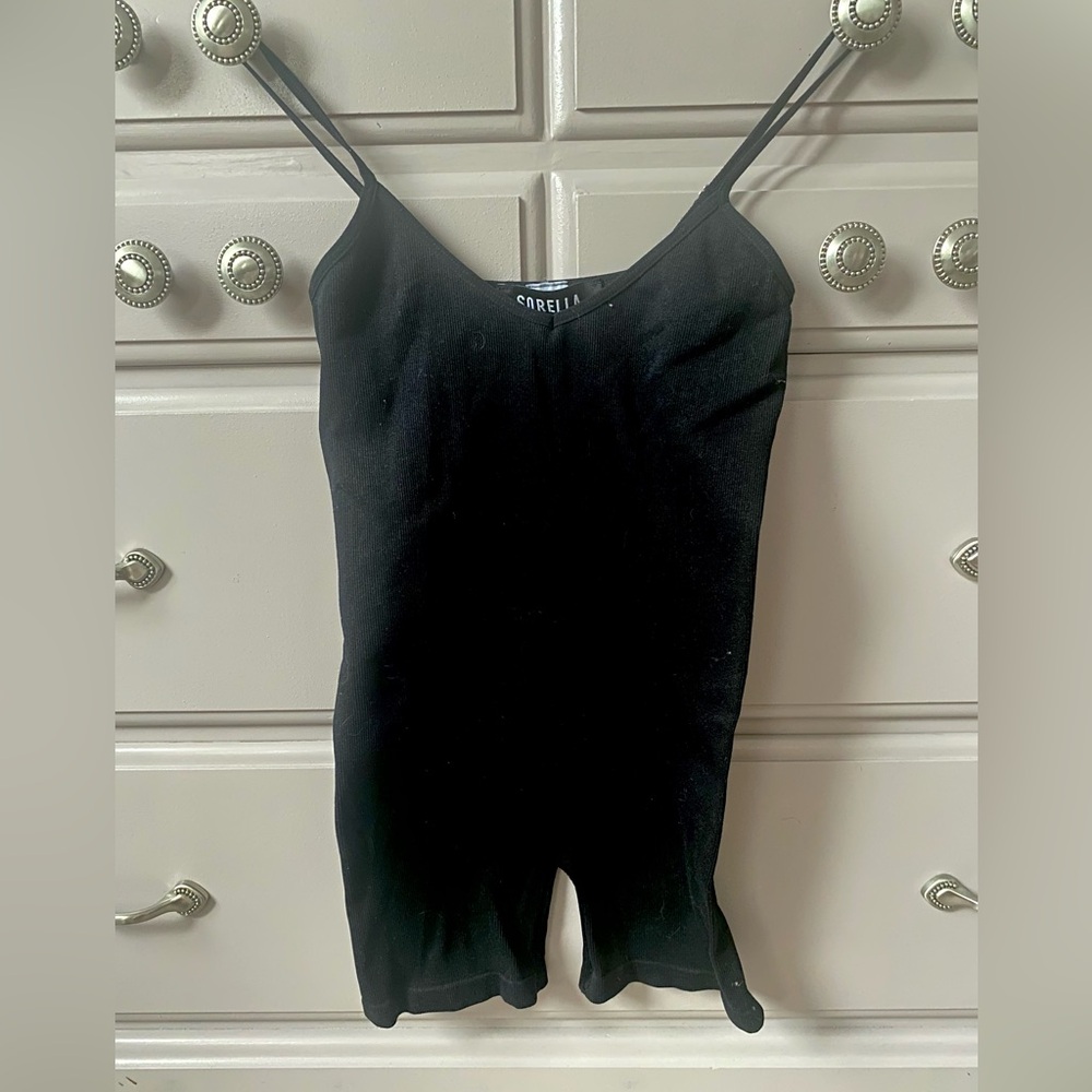 Black Sorello boutique bodycon shaper one piece . O/S